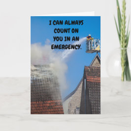 Cartão I can always count on you.