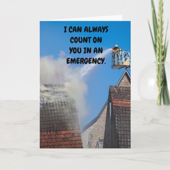 Cartão I can always count on you. (Frente)