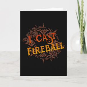 Cartão I Cast Fireball