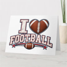 I Love American Football Lover & Fan Design