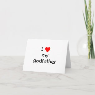 Cartão I Love My Godfather