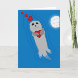 Cartão I Otter-ly Adore you