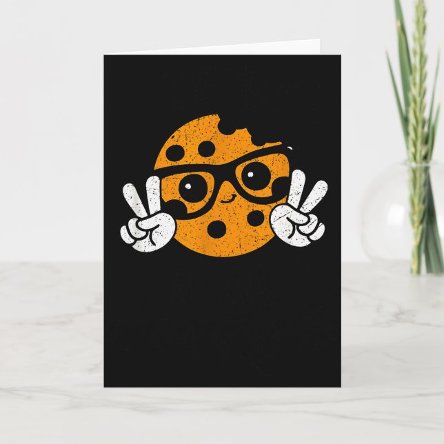 Cartão I Teach Smart Cookies Christmas Teacher Teaching X (Frente)