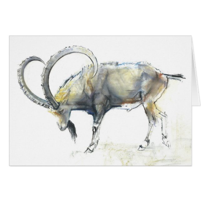 Cartão Íbex 2008 de Nubian (Frente Horizontal)