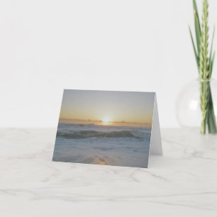 Cartão IBSP Sunrise Ocean Note Card