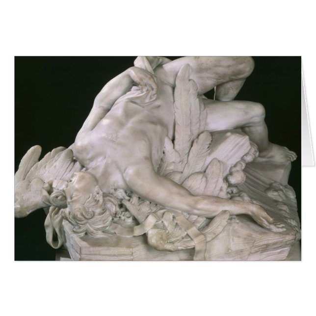 Cartão Icarus Falling, 1743 (Frente Horizontal)