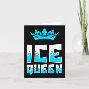 Cartão Ice Queen Graphic Ice Fish Rod