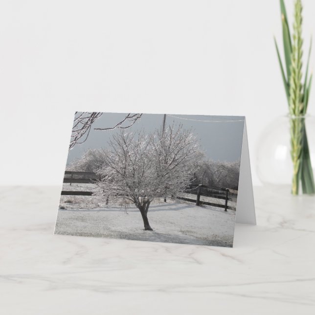 Cartão Ice Storm (Frente)