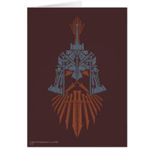 Cartão Ícone de capacete de armas anãs