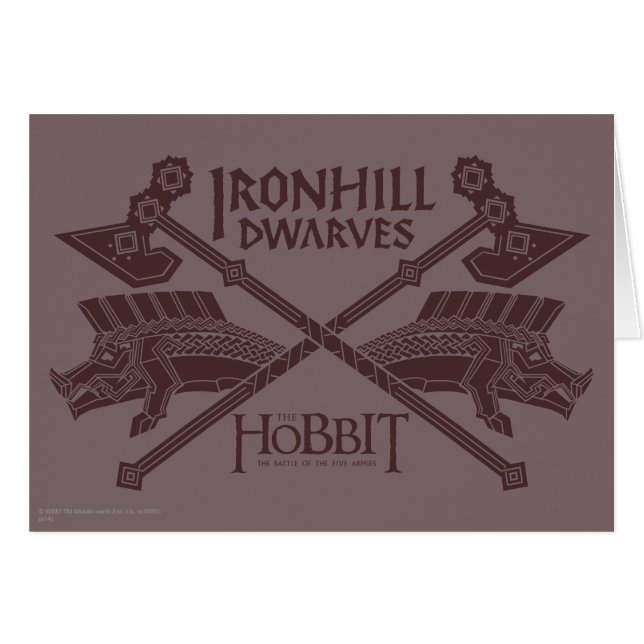 Cartão Ícone de filme Ironhill Dwarves (Frente Horizontal)