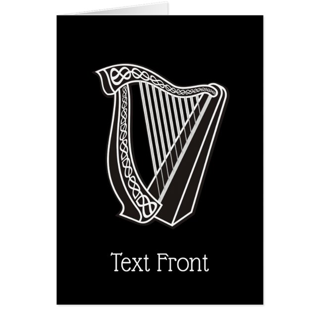 Cartão Ícone Harp (Frente)