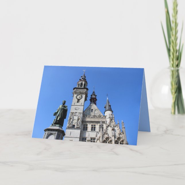 Cartão Ícones de Aalst Souvenir (Frente)