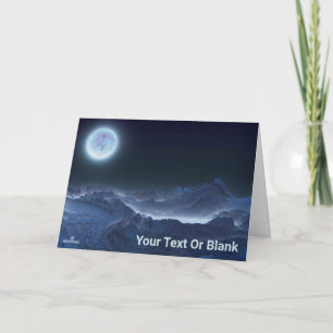 Cartão Icy Planet, Lua Congelada