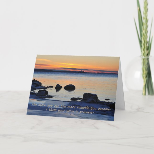 Cartão Idade Sem Preço (Frente)