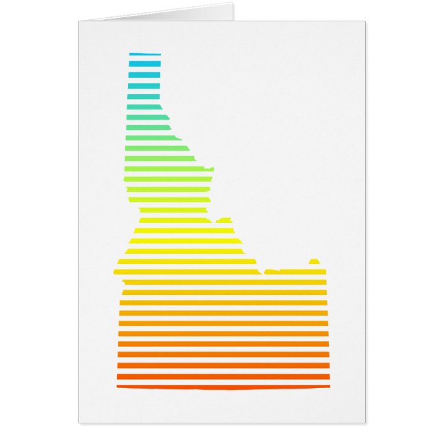 Cartão idaho fade (Frente)