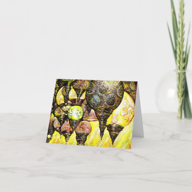 Cartão Ideia de cor ainda maior (Frente)