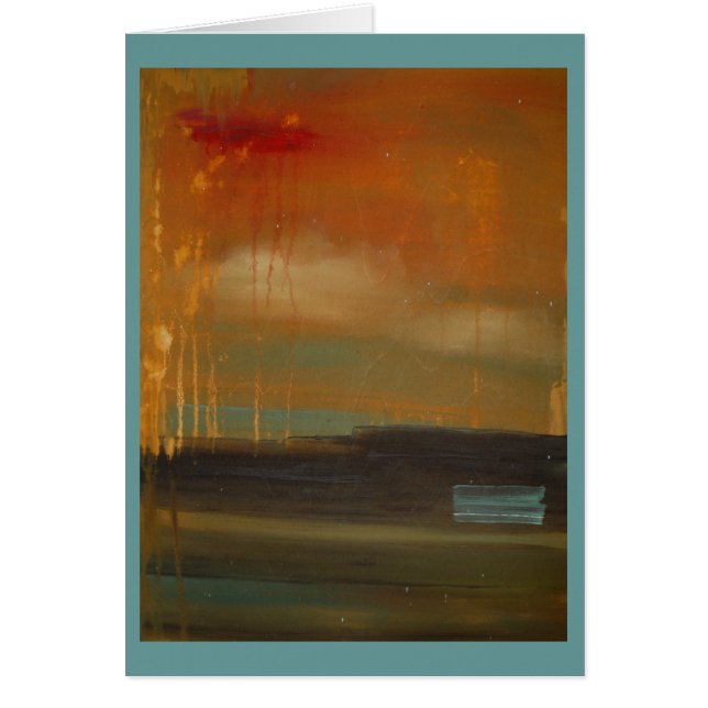 Cartão ideia de paisagem (Frente)