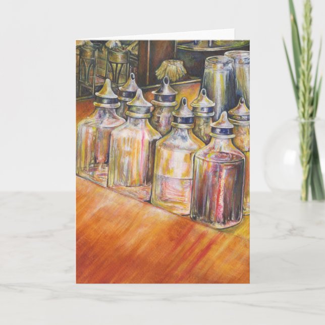 Cartão Ideografia da luz Ouro (Frente)