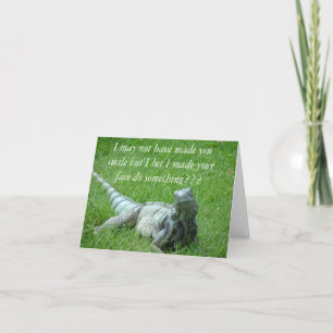 Cartão Iggy Smile Note Card
