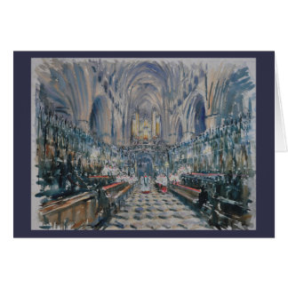 Cartão Igreja de Beverly - evensong
