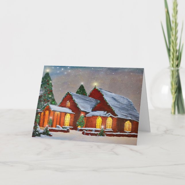 Cartão Igreja de Natal (Frente)