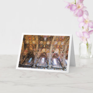 Cartão Igreja de San Nicolás, cidade de Valência, Espanha