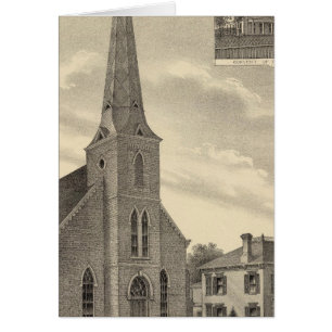 Cartão Igreja de Theresa, Nebraska