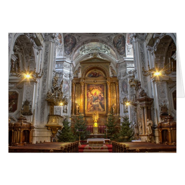 Cartão Igreja Dominicana Viena Áustria (Frente Horizontal)