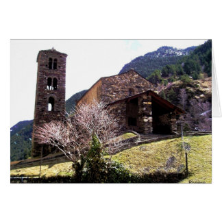 Cartão Igreja em Andorra