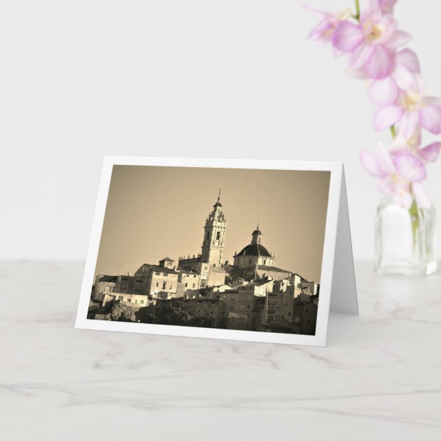 Cartão Igreja Nossa Senhora de Los Angeles, Valência, esp (Orquídea)