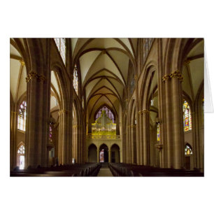 Cartão Igreja St Katharinenkirche, Oppenheim