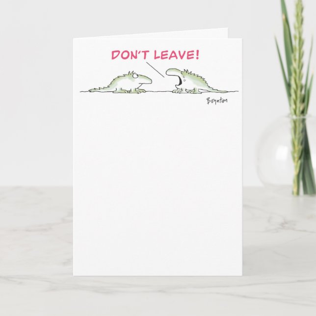 CARTÃO IGUANA PERDE VOCÊ (Frente)