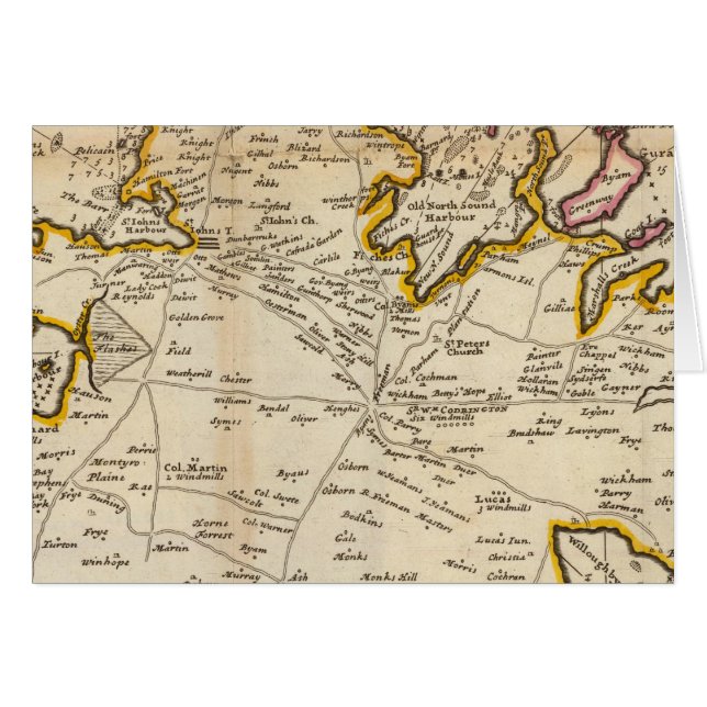 Cartão Ilha de Antego (Frente Horizontal)