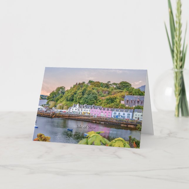 Cartão Ilha de Skye, Escócia (Frente)
