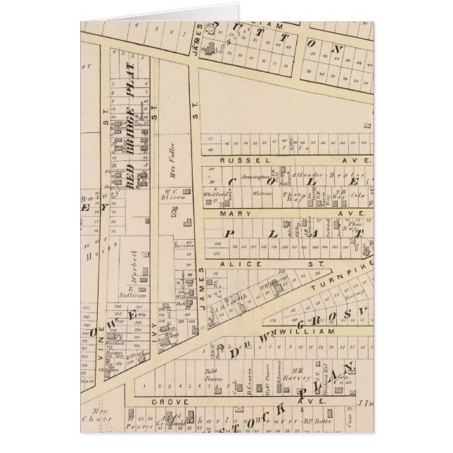 Cartão Ilha East Providence Rhode (Frente)