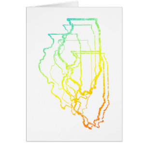 Cartão ilhano chill blur