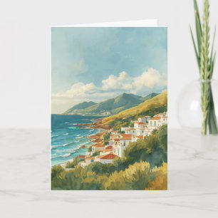 Cartão Ilhas Baleares Vintage França Viagem Riviera