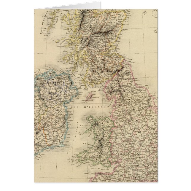 Cartão Ilhas Britânicas 2 (Frente)