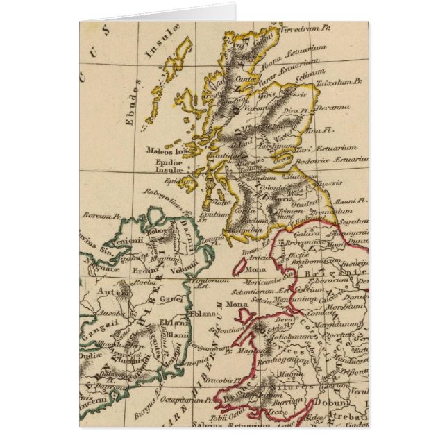 Cartão Ilhas Britânicas 3 (Frente)