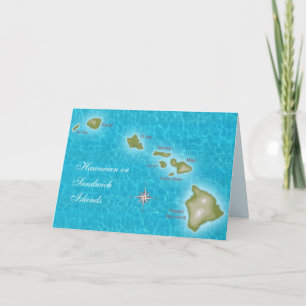 Cartão Ilhas Havaianas