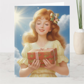 Cartão Illustration rétro de Noël