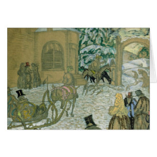 Cartão Illustraton para "Dubrovsky", por Alexander