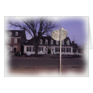 Cartão Iluminação da taberna de Raleigh