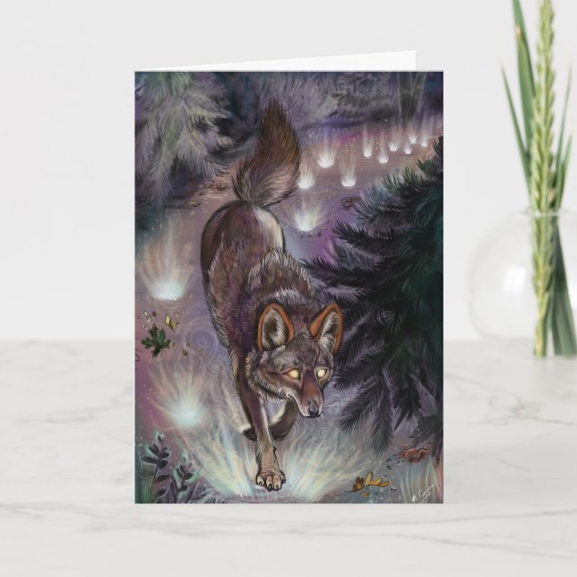 Cartão Iluminar caminho (Frente)