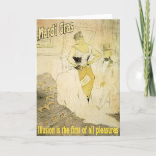 Cartão Ilusão do carnaval