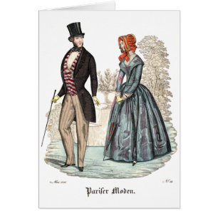 Cartão Ilustração da forma de Biedermeier