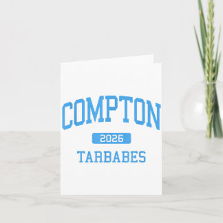 Cartão Ilustração da Turma de 2026 da Compton High School