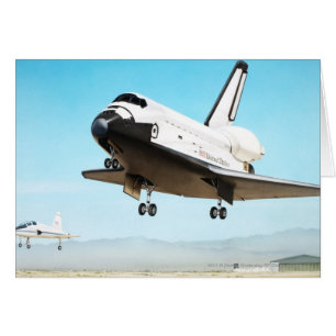 Cartão Ilustração de Digitas do vaivém espacial