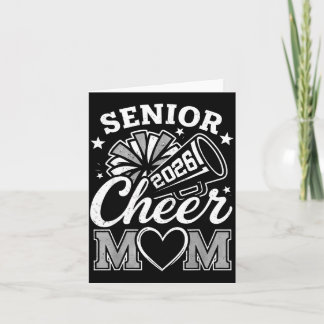 Cartão Ilustração de Mãe de Cheerleader Orgulhosa Turma 2