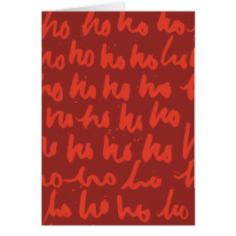 Cartão Ilustração de Natal Desenhada à Mão